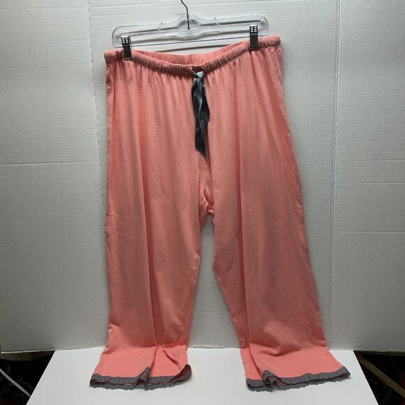 Large Pajamas Northern Nights Coral Leopard - Picture 4 of 7